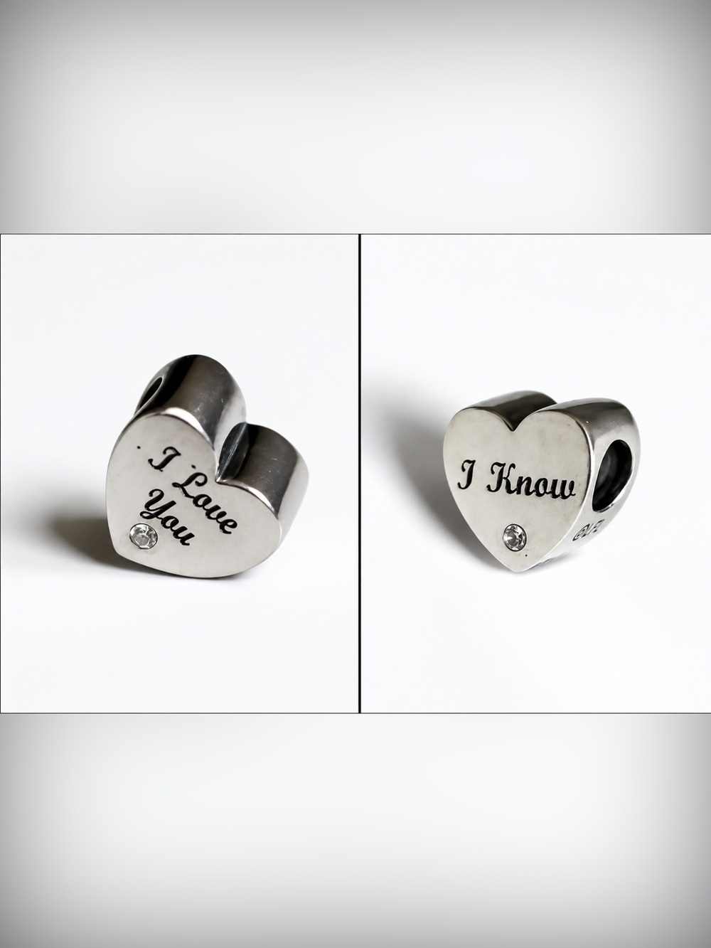 Pandora STAR WARS “I Love You, I Know” Heart Charm
